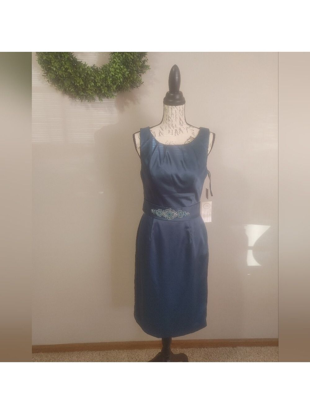 Bella Formals Elegant Blue/Teal Dress